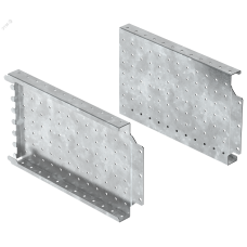 FORMAT Панель монтажная боковая перфорированная 200х400мм (2шт/упак) IEK