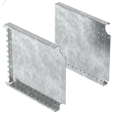 FORMAT Панель монтажная боковая перфорированная 300х400мм (2шт/упак) IEK
