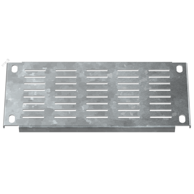 FORMAT Заглушка панели нижней наборной вентилируемой 100мм в шкаф шириной 400мм IEK