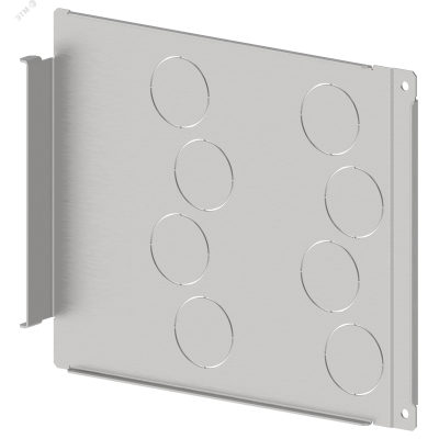 FORMAT Перегородка аппаратного отсека боковая вертикальная с проходными сальниками высота 300мм IEK