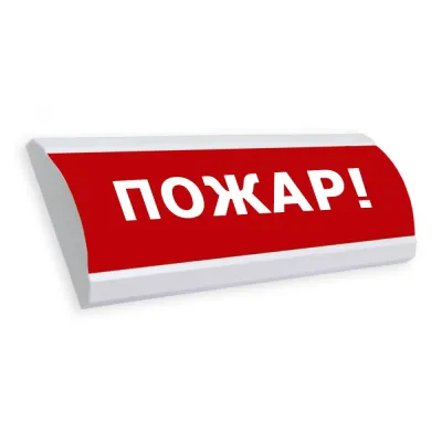 ЛЮКС-24-К СН, оповещатель комбинированный (Газ! Не входи!, (красный))