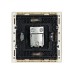 FORTE&PIANO Розетка TV проходная FP429 ваниль IEK