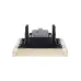 FORTE&PIANO Розетка двойная TV+SAT FP438 ваниль IEK