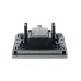 FORTE&PIANO Розетка двойная TV+SAT FP538 сталь IEK