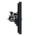 FORTE&PIANO Розетка двойная TV+RJ45 кат.5E FP136 черный IEK