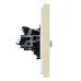 FORTE&PIANO Розетка двойная TV+RJ45 кат.5E FP436 ваниль IEK