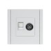 FORTE&PIANO Розетка двойная TV+RJ45 кат.6 FP237 белый IEK