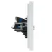 FORTE&PIANO Розетка двойная TV+RJ45 кат.6 FP237 белый IEK