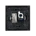 FORTE&PIANO Розетка двойная TV+RJ45 кат.6 FP137 черный IEK