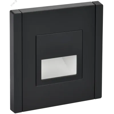 FORTE&PIANO Подсветка LED встраиваемая FP157 черный IEK