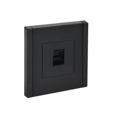 FORTE&PIANO Розетка компьютерная RJ45 кат.5E FP132 черный IEK