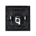 FORTE&PIANO Розетка компьютерная RJ45 кат.5E FP132 черный IEK