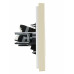 FORTE&PIANO Розетка компьютерная RJ45 кат.5E FP432 ваниль IEK