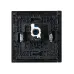 FORTE&PIANO Розетка компьютерная RJ45 кат.6 FP131 черный IEK