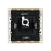 FORTE&PIANO Розетка компьютерная RJ45 кат.6 FP431 ваниль IEK
