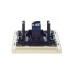 FORTE&PIANO Розетка компьютерная RJ45 кат.6 FP431 ваниль IEK
