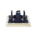 FORTE&PIANO Розетка компьютерная RJ45 кат.6 FP431 ваниль IEK