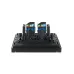 FORTE&PIANO Розетка компьютерная двойная RJ45 кат.6 FP134 черный IEK