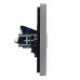 FORTE&PIANO Розетка компьютерная двойная RJ45 кат.6 FP534 сталь IEK