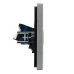 FORTE&PIANO Розетка компьютерная двойная RJ45 кат.6 FP534 сталь IEK