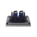 FORTE&PIANO Розетка компьютерная двойная RJ45 кат.6 FP534 сталь IEK