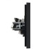 FORTE&PIANO Розетка двойная RJ11+RJ45 кат.5E FP135 черный IEK