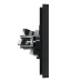 FORTE&PIANO Розетка двойная RJ11+RJ45 кат.5E FP135 черный IEK