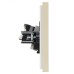 FORTE&PIANO Розетка двойная RJ11+RJ45 кат.5E FP435 ваниль IEK
