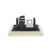 FORTE&PIANO Розетка двойная RJ11+RJ45 кат.5E FP435 ваниль IEK