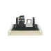 FORTE&PIANO Розетка двойная RJ11+RJ45 кат.5E FP435 ваниль IEK