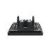 FORTE&PIANO Розетка 2-местная без заземления с защитными шторками безвинтовое крепление 10А FP125 черный IEK