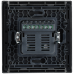 FORTE&PIANO Термостат электронный с индикацией FP552 сталь IEK