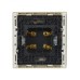 FORTE&PIANO Аудиорозетка 4-местная FP439 ваниль IEK