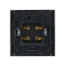 FORTE&PIANO Аудиорозетка 4-местная FP539 сталь IEK