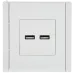 FORTE&PIANO Розетка USB A+A 3,1А FP249 белый IEK