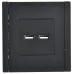 FORTE&PIANO Розетка USB A+A 3,1А FP149 черный IEK