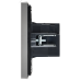 FORTE&PIANO Розетка USB A+C 3,1А FP550 сталь IEK