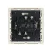 FORTE&PIANO Выключатель 1-клавишный перекрестный 10А FP412 ваниль IEK