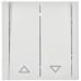 FORTE&PIANO Выключатель жалюзи 10А FP211 белый IEK