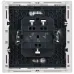 FORTE&PIANO Выключатель жалюзи 10А FP211 белый IEK