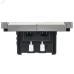 FORTE&PIANO Выключатель жалюзи 10А FP511 сталь IEK