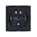 FORTE&PIANO Выключатель 2-клавишный 10А FP505 сталь IEK