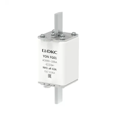 Предохранитель YON ножевого типа FG1 63А 690V характеристика arya