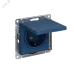 ATLASDESIGN РОЗЕТКА с заземл. со шторк. с крышкой, 16А, IP20, механизм, АКВАМАРИН ATLASDESIGN РОЗЕТКА с заземл. со шторк. с крышкой, 16А, IP20, механизм, АКВАМАРИН