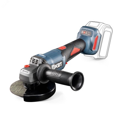 Машина угловая шлифовальная УШМ GB-20-125R без АКБ и ЗУ серия ПРОФИ с поворотной рабочей головой, регулировкой частоты вращения и максимальным 