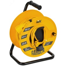 Катушка GARDEN УК40 1 место 2 P 2х1,0 мм 2.40 м