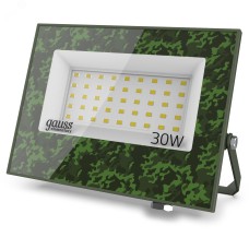 Прожектор светодиодный Gauss Elementary 30W 2700lm IP65 6500К ХАКИ 1/50