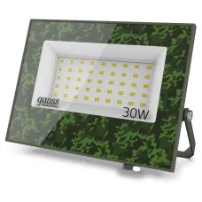Прожектор светодиодный Gauss Elementary 30W 2700lm IP65 6500К ХАКИ 1/50