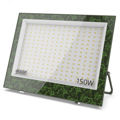 Прожектор светодиодный Gauss Elementary 150W 13500lm IP65 6500К ХАКИ 1/20