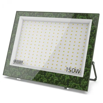 Прожектор светодиодный Gauss Elementary 150W 13500lm IP65 6500К ХАКИ 1/20